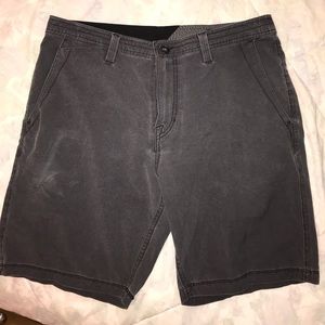 Volcom Hybrid Board shorts black charcoal SZ 33